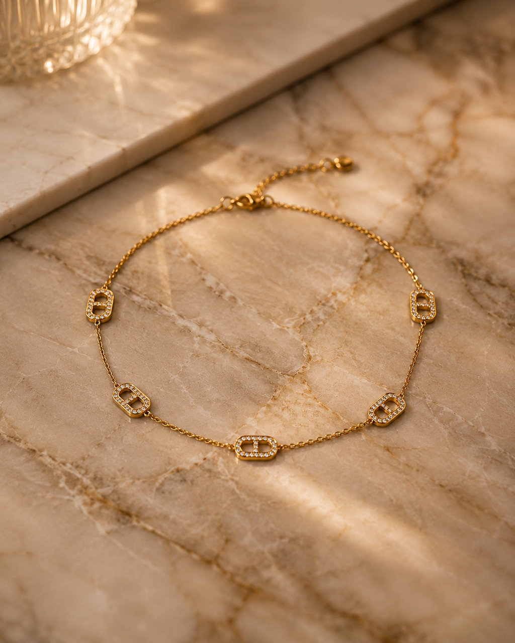 Collier ￼Lueur Dorée