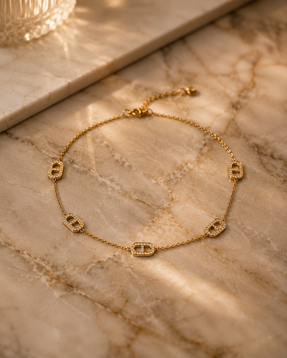 Collier ￼Lueur Dorée
