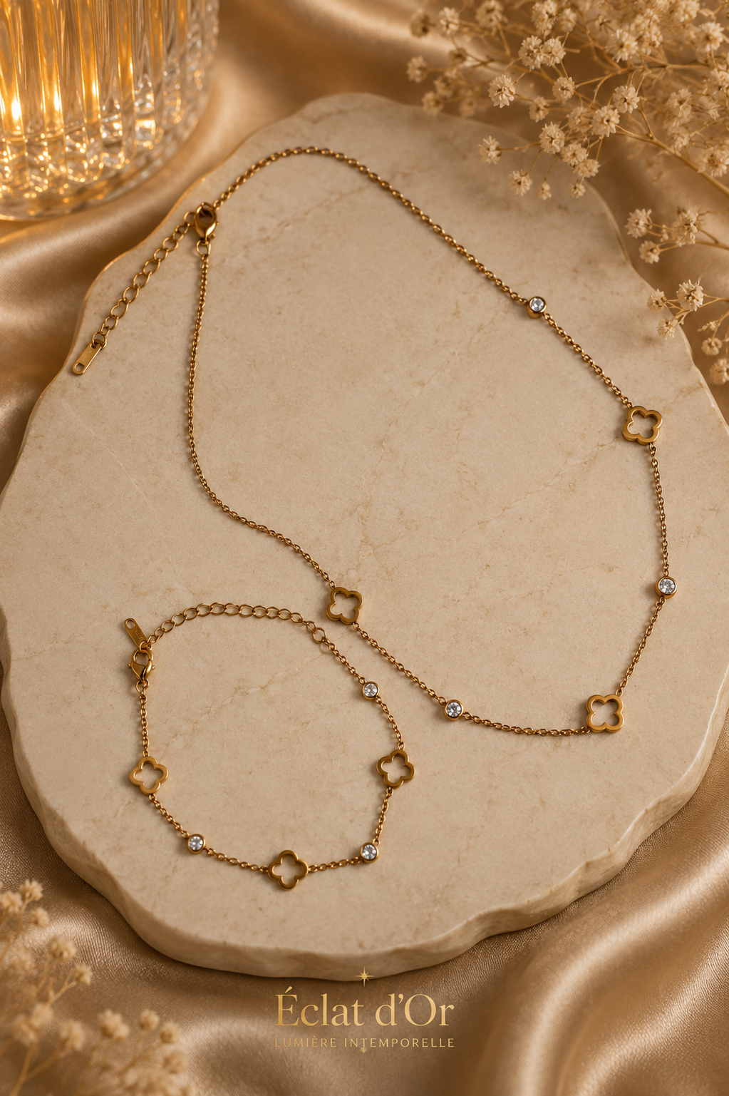 Parure Fleur de Lumière