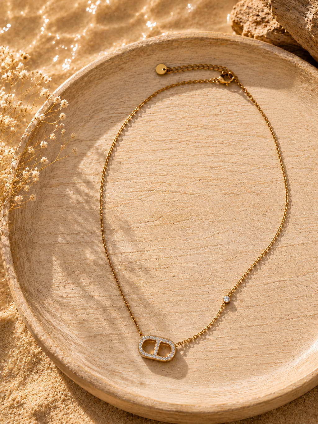 Collier Riviera Dorée